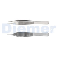 Pinza Esteril Adson Recta